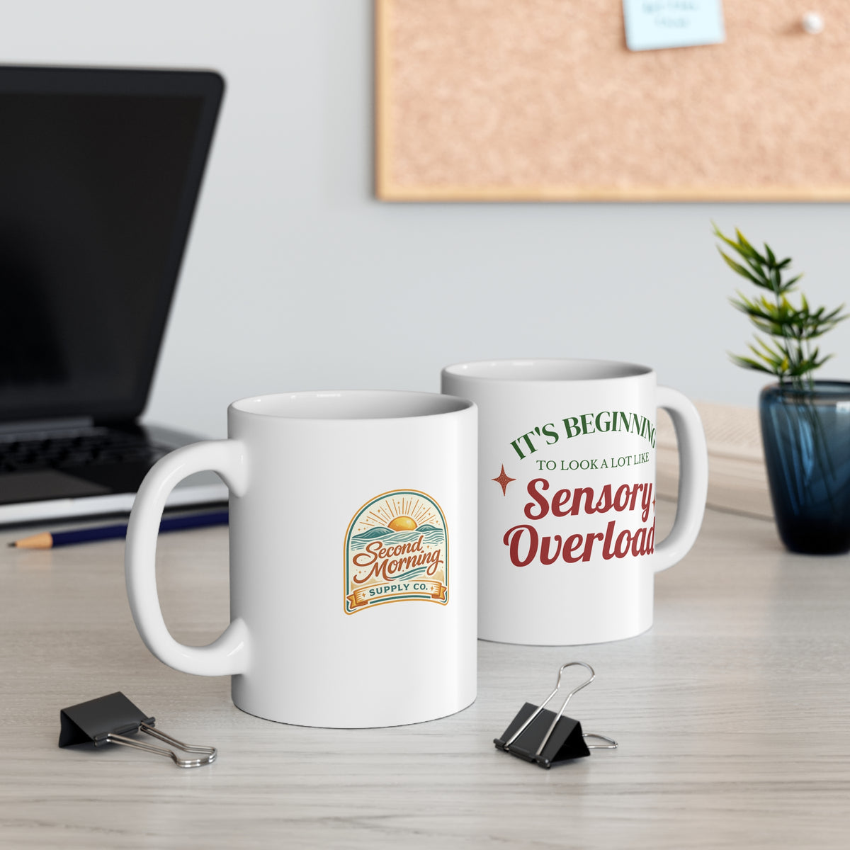 It's Beginning To Look A Lot Like Sensory Overload Coffee Mug