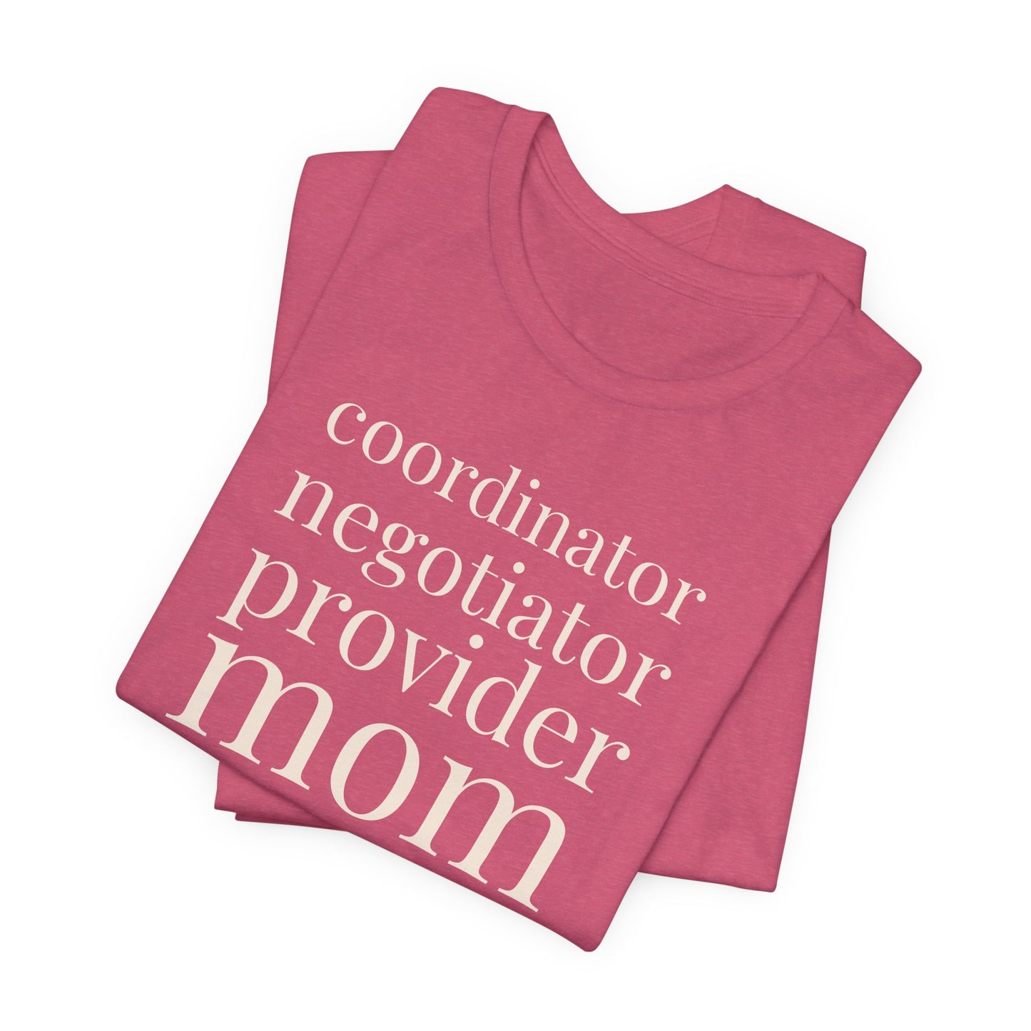 Coordinator Negotiator Provider Mom