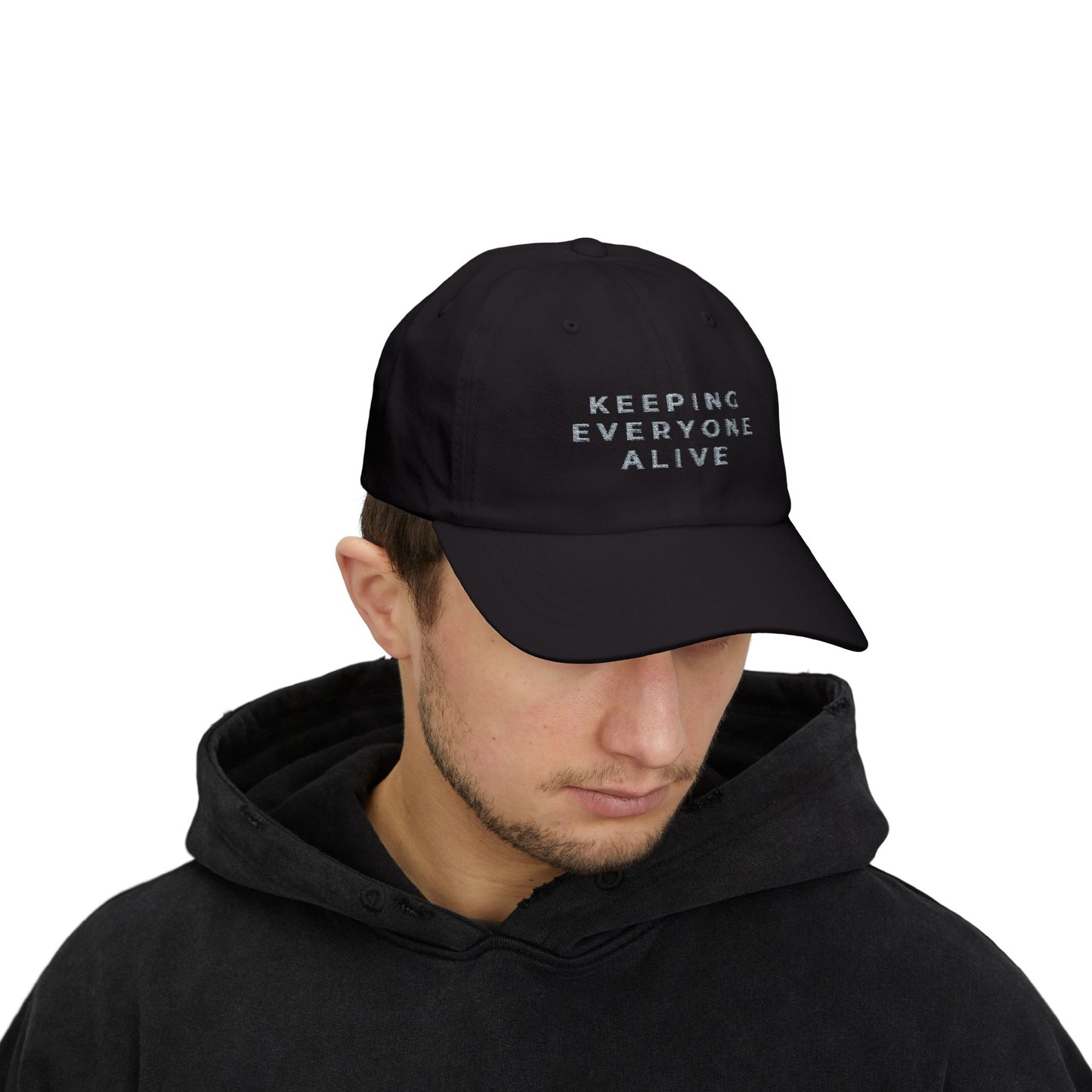 keeping everyone alive dad hat