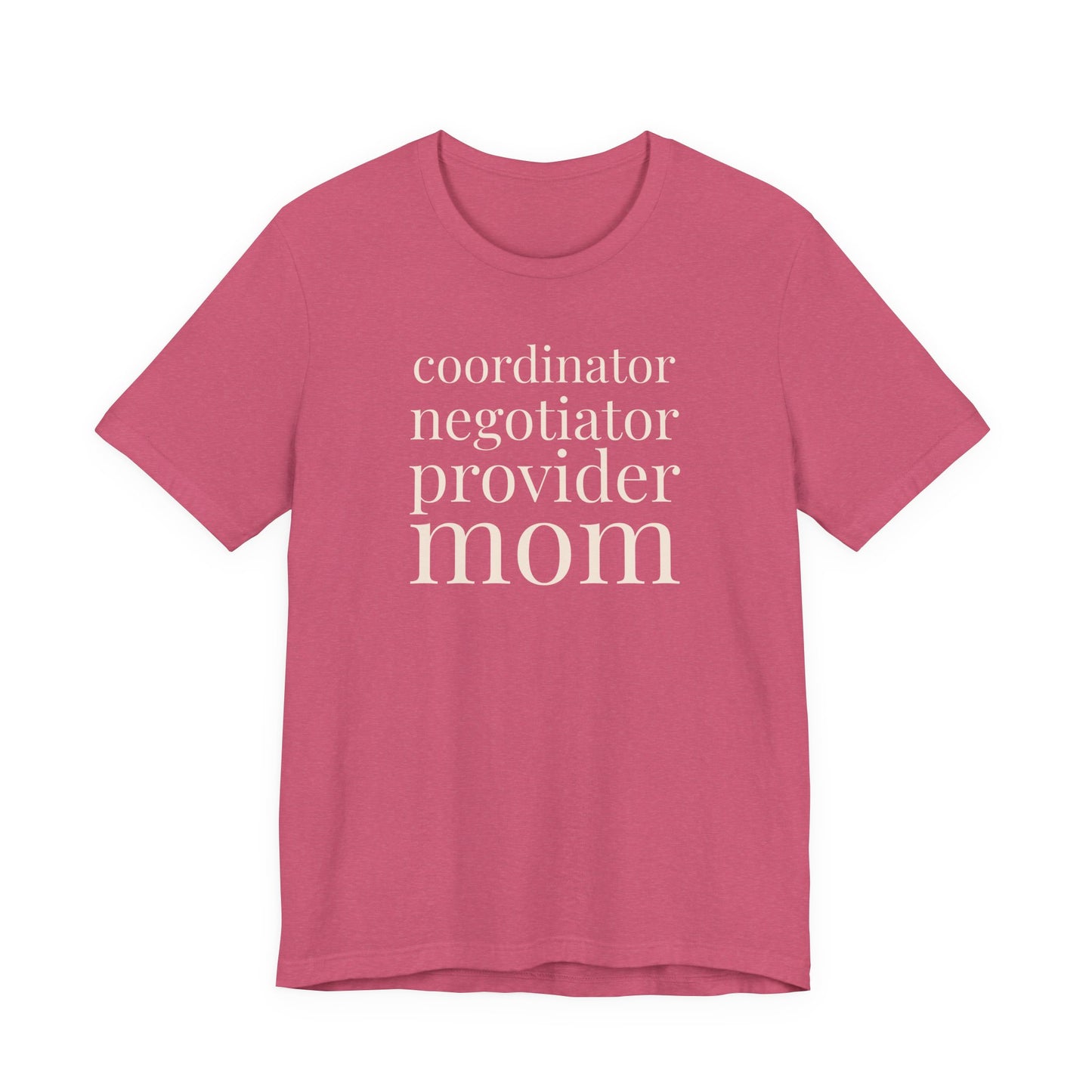 Coordinator Negotiator Provider Mom