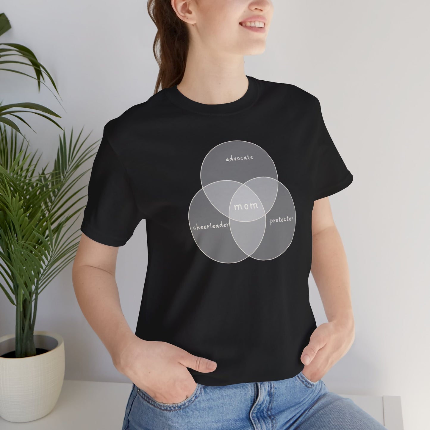 Advocate Cheerleader Protector Mom - Venn Diagram