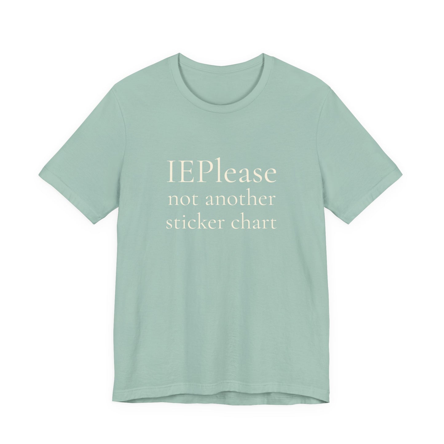 IEPlease not another sticker chart