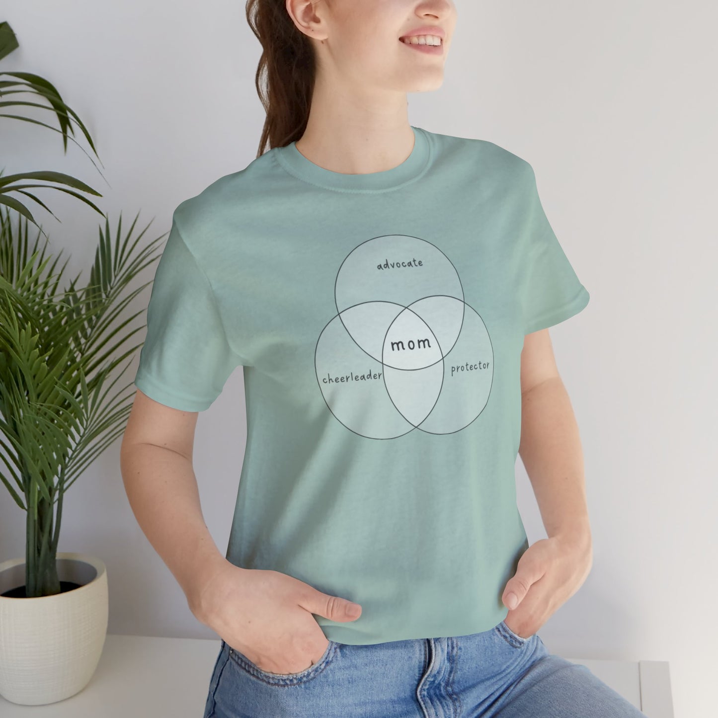Advocate Cheerleader Protector Mom - Venn Diagram
