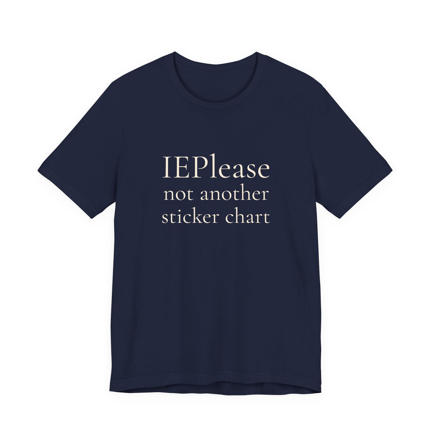 IEPlease not another sticker chart