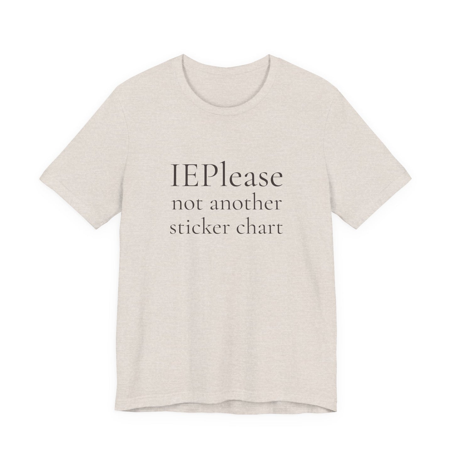IEPlease not another sticker chart