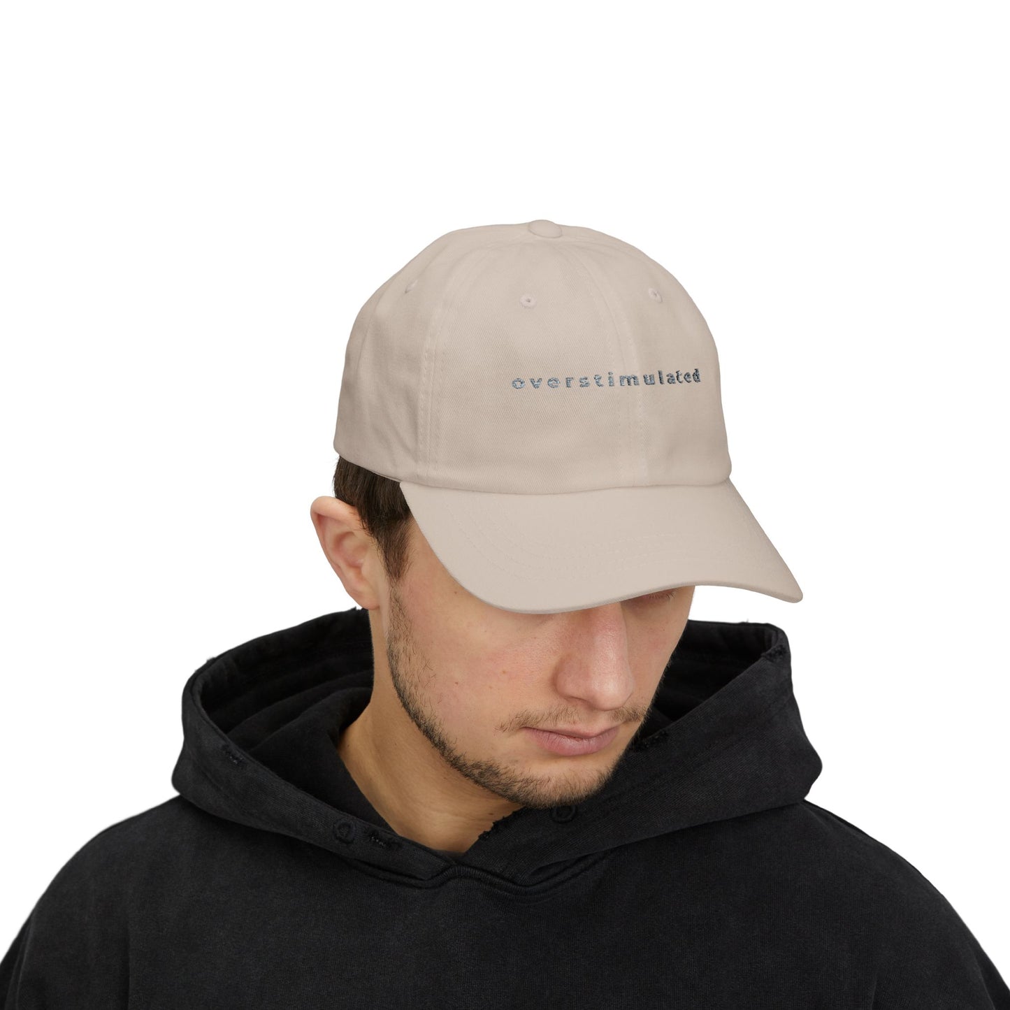 overstimulated dad hat
