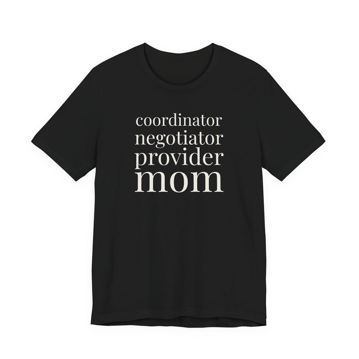 Coordinator Negotiator Provider Mom