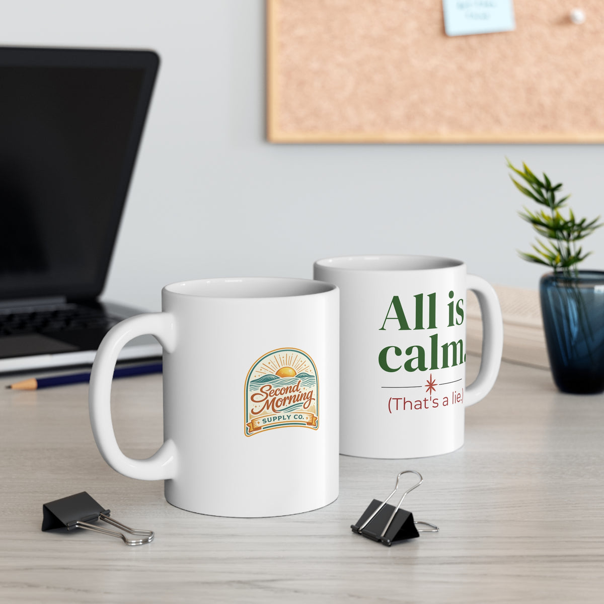All is calm. (That's a lie.) Coffee Mug