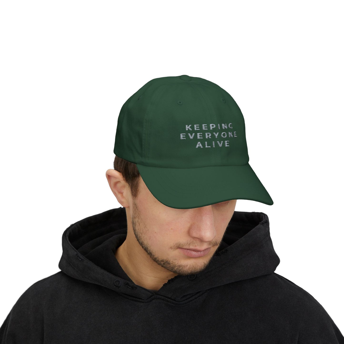 keeping everyone alive dad hat