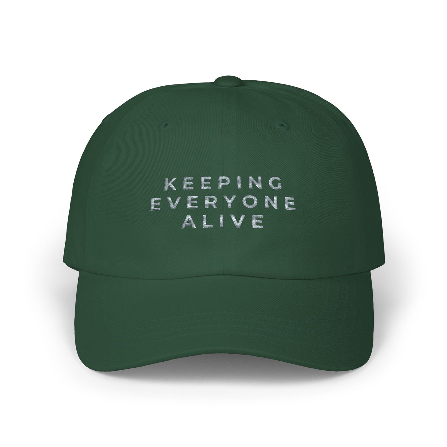keeping everyone alive dad hat