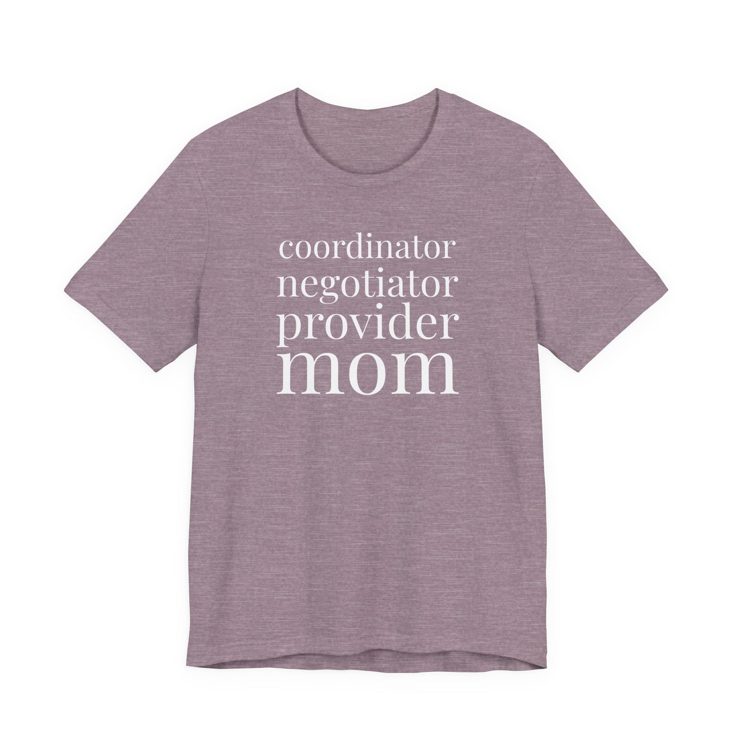 Coordinator Negotiator Provider Mom